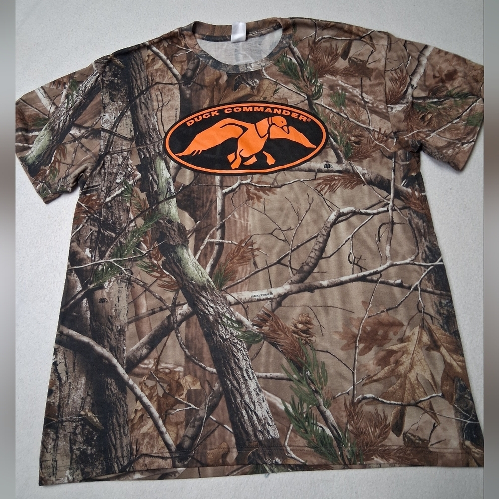 4/20$ ➡️ Duck Commander Camo Short Sleeve Tee